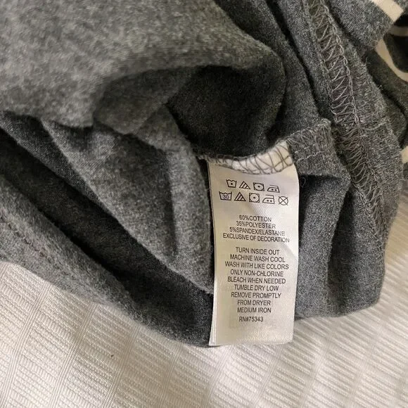 Tommy Bahamas Boys Stripe Tee Orange Gray 3T - Picture 5 of 5